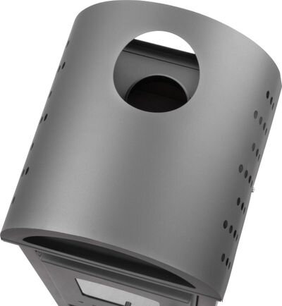 Kachle Thalia Nera Plus, 6.5 kW, 120 cm