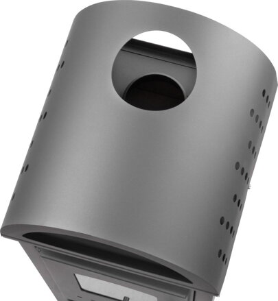 Kachle Thalia Nera Plus, 6.5 kW, 120 cm
