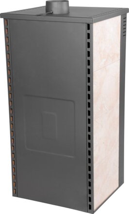 Kachle Pro TAURUS Ceramic, biely, 12 kW, 120 mm, s pecou