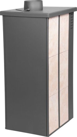 Kachle Pro LAVA Ceramic, biele, 6 kW, 120 mm