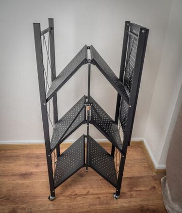 Regál Racks RAW4T, kovový, 4 police, 1270x720x340 mm, max. 50 kg/polica, prenosný Regál Racks RAW4T, kovový, 4 police, 1270x720x340 mm, max. 50 kg/polica, prenosný