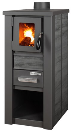 Kachle Pro LAVA Ceramic, čierne, 6 kW, 120 mm