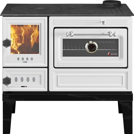 Sporák 5020-U AURA ,9kW,  pravý, biely, 825x500x770
