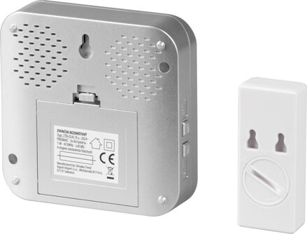Zvoncek Intelligent4, bezdrôtový, LED, IP44