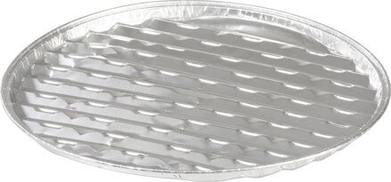 Miska MagicHome, 34x2 cm, grilovacia, perforovaná, 3 ks, Alu, okrúhla