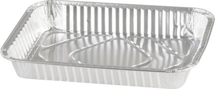 Miska MagicHome, 31,5x21,3x4,4 cm, grilovacia, 3 ks, Alu