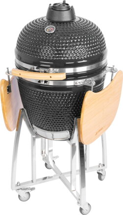 Gril BBQ Kamado Egg 21", 130x73x122, priemer 46,7 cm, gril výška 91 cm, čierny Gril BBQ Kamado Egg 21", 130x73x122, priemer 46,7 cm, gril výška 91 cm, čierny