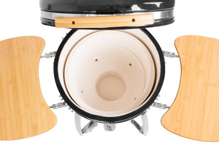 Gril BBQ Kamado Egg 21", 130x73x122, priemer 46,7 cm, gril výška 91 cm, čierny Gril BBQ Kamado Egg 21", 130x73x122, priemer 46,7 cm, gril výška 91 cm, čierny
