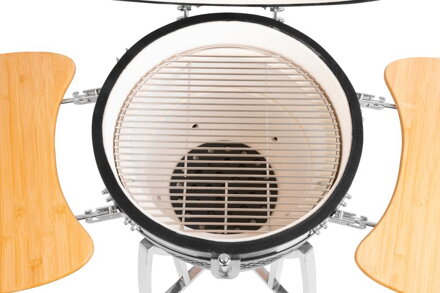 Gril BBQ Kamado Egg 21", 130x73x122, priemer 46,7 cm, gril výška 91 cm, čierny Gril BBQ Kamado Egg 21", 130x73x122, priemer 46,7 cm, gril výška 91 cm, čierny