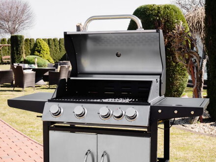 Gril Strend Pro Manresa, BBQ, plynový, 4 horáky Gril Strend Pro Manresa, BBQ, plynový, 4 horáky