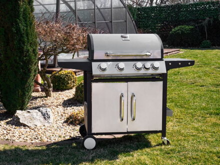 Gril Strend Pro Manresa, BBQ, plynový, 4 horáky Gril Strend Pro Manresa, BBQ, plynový, 4 horáky