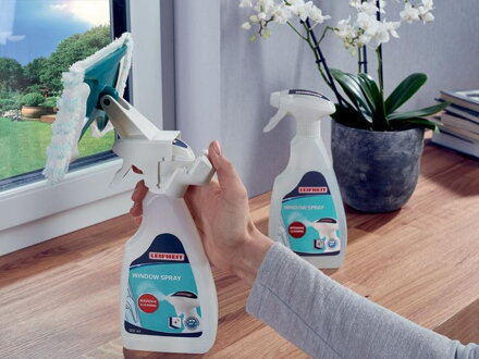 Čistič na okná LEIFHEIT 51165, s rozprašovačom a mopom