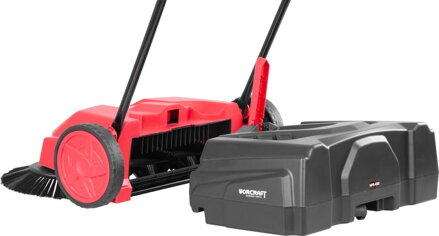 Zametací stroj Worcraft HPS-650, mechanická metla, s objemom 22 lit. Zametací stroj Worcraft HPS-650, mechanická metla, s objemom 22 lit.
