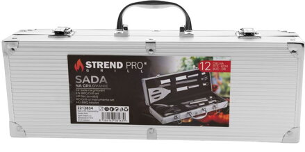 Sada náradia Strend Pro, na opekanie, 12-dielna, v kufríku
