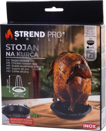 Stojan Strend Pro Grill, na kurča, na grilovanie celého kurčaťa, 17x20 cm Stojan Strend Pro Grill, na kurča, na grilovanie celého kurčaťa, 17x20 cm