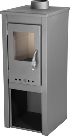 Kachle Thalia Uno Glass Lite, šedé, 3,9 kW