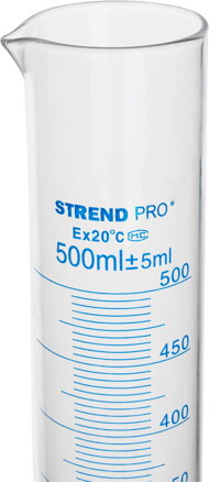 Valec Strend Pro, 500 ml, odmerný, sklenený