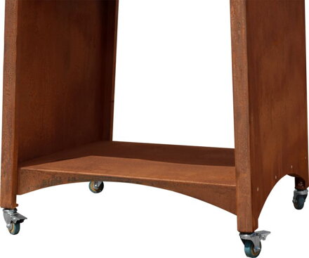 Gril Strend Pro Fiesta, prevedenie rust, oceľ, priemer 100 cm, s ohniskom