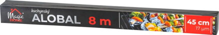 Alobal MagicHome 45 cm, L-8 m, 17 µm, hliníkový, grilovací, EXTRA STRONG