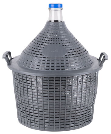 Demizon Cada Inco 25 lit, sklo/plast, 520x415/330 mm