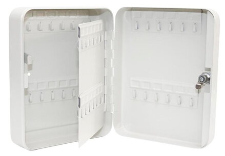 Schranka KeyBox 2148, na kľúče, 25x18x7,4 cm, 48 háčikov
