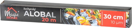 Alobal MagicHome 30 cm, L-20 m, 10 µm, hliníkový