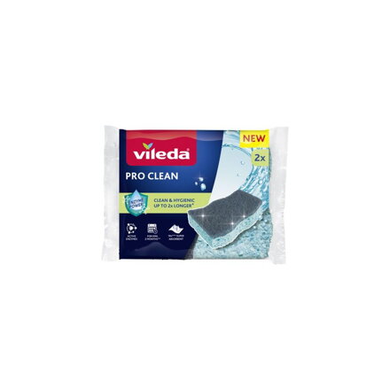 Hubka Vileda Pro Clean, viskózna, bal 2 ks
