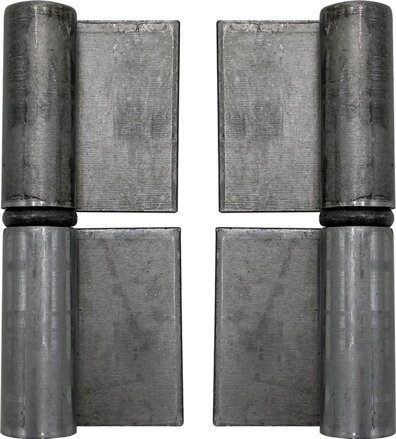 Záves dverový T00341, 080 mm, oceľový, bal. 2 ks