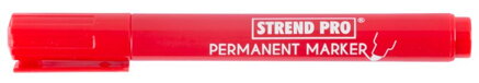 Znackovac STREND PRO Permanent, 12 ks, červený