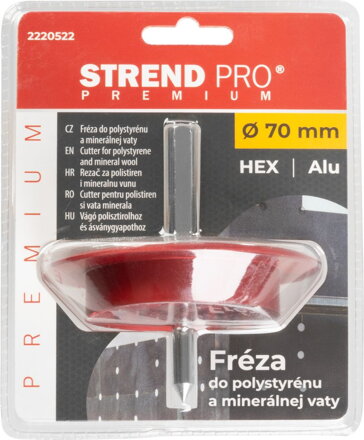 Vyrezávač Strend Pro Premium, 70 mm, do polystyrénu, vaty, frézka Vyrezávač Strend Pro Premium, 70 mm, do polystyrénu, vaty, frézka