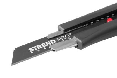 Nôž Strend Pro Premium FD782, BlackMatt, SoftTouch, 18 mm, odlamovací Nôž Strend Pro Premium FD782, BlackMatt, SoftTouch, 18 mm, odlamovací