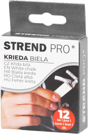 Krieda Strend Pro, biela, 1x1x10 cm, bal. 12 ks Krieda Strend Pro, biela, 1x1x10 cm, bal. 12 ks