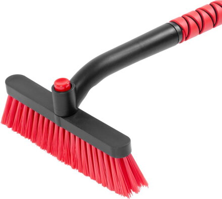 Metlička Strend Pro, na auto, na ľad a sneh, so škrabkou, Alu, 65 cm