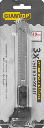 Noz GIANT UC-516, odlamovací, AluBody 18 mm