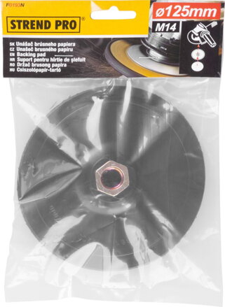 Unasac STREND PRO F0193N 125 mm, M14, brúsneho papiera