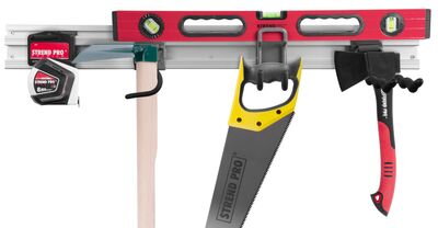 Sada skladovacia G-mate GHS5 • koľajnička 80 cm, 5 ks, + vešiaky