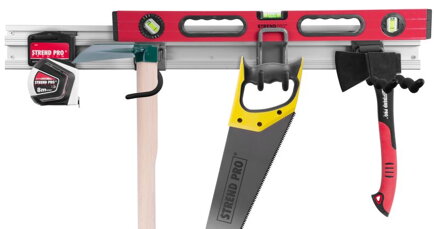 Sada skladovacia G-mate GHS5 • koľajnička 80 cm, 5 ks, + vešiaky