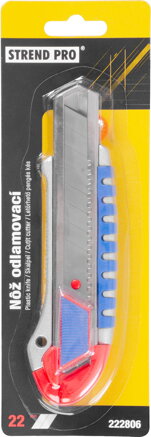 Noz STREND PRO UKX-867-22, 22 mm, odlamovací, AluBody