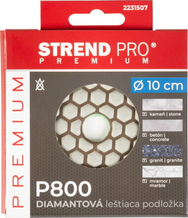 Podložka Strend Pro Premium, 100 mm, P800, diamantová, brúsna, leštiaca