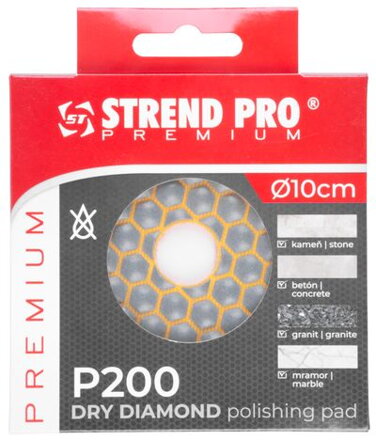 Podložka Strend Pro PREMIUM DP514, 100 mm, G0200, diamantová, brúsna, leštiaca