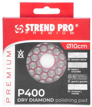 Podložka Strend Pro PREMIUM DP514, 100 mm, G0400, diamantová, brúsna, leštiaca