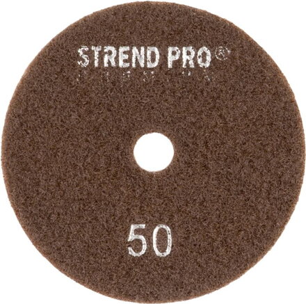 Kotúč Strend Pro Premium P50, 100 mm, leštiaci, diamantový, suchý zips