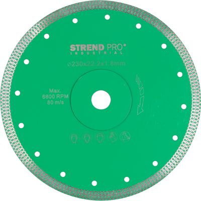 Kotuc Strend Pro Industrial 230x22.2x1.8 mm, diamantový rezný, ultra tenký
