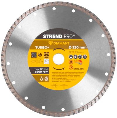 Kotuc Strend Pro 521C, 230 mm, Diamant, Turbo +