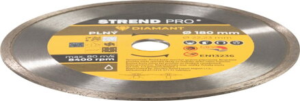 Kotuc Strend Pro 521B, 180 mm, Diamant, Plný