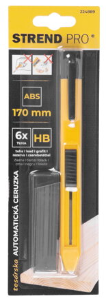 Ceruzka Strend Pro, vysúvacia, 170 mm, so 6 tuhami