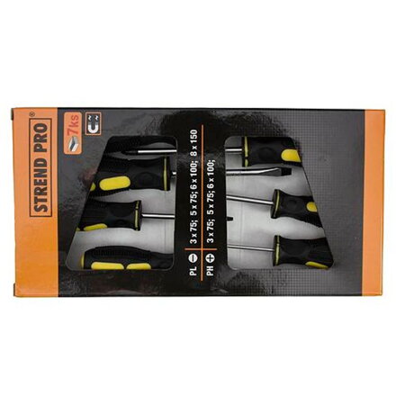 Sada skrutkovačov Strend Pro SD0004, 7 dielna 4(-) 3(+)
