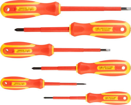 Sada skrutkovačov Strend Pro SD0118, 6 dielna, VDE, Cr-V, elektrikárska