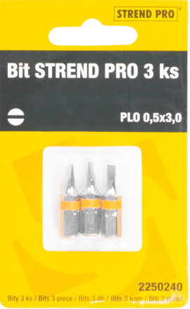 Bit STREND PRO, PLO 0,5x3,0, bal. 3 ks