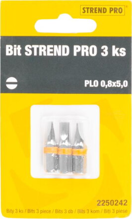 Bit STREND PRO, PLO 0,8x5,0, bal. 3 ks